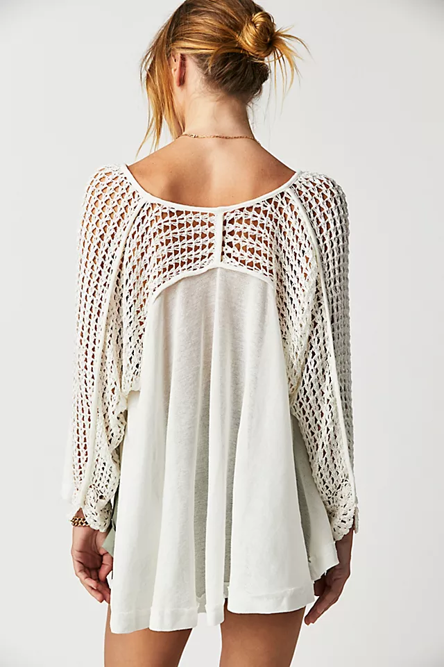 Castaway Top Ivory