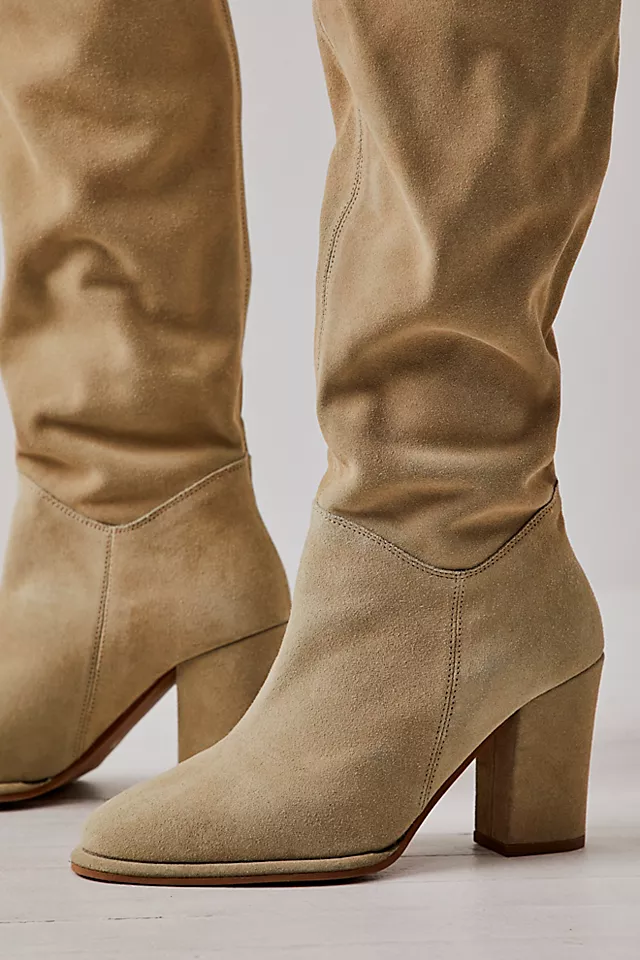 Sylvie Slouch Boots Sand