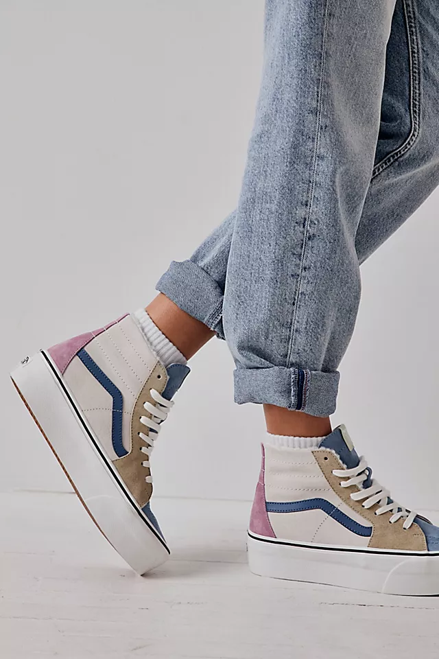 Sk8-hi Tapered Stackform Sneakers Sherpa Multi Color