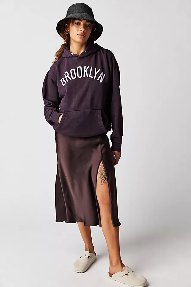 Brooklyn Nets Hoodie Elderberry