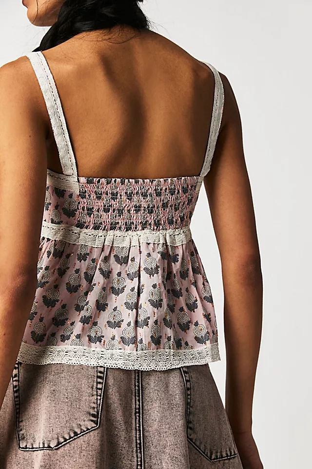 Blossom Babydoll Tank Petal Pink