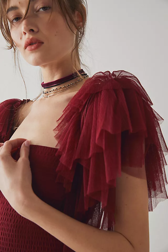 Kill The Lights Bodysuit Wine