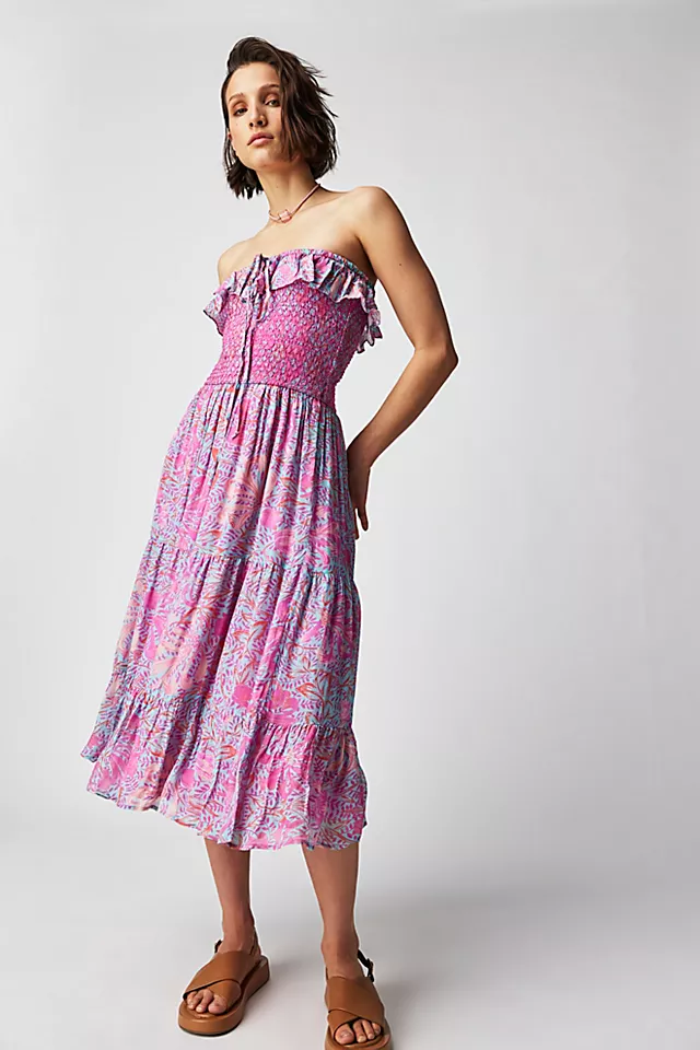 Jen's Pirate Booty Garden Party Bellini Dress Watermelon