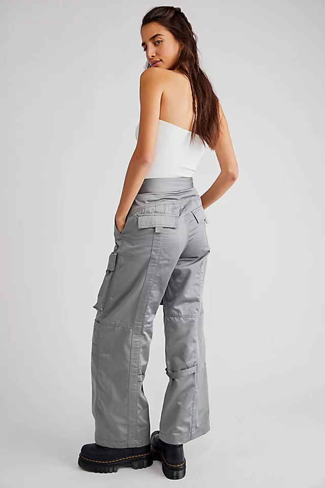 Diesel Moon Cargo Pants Silver