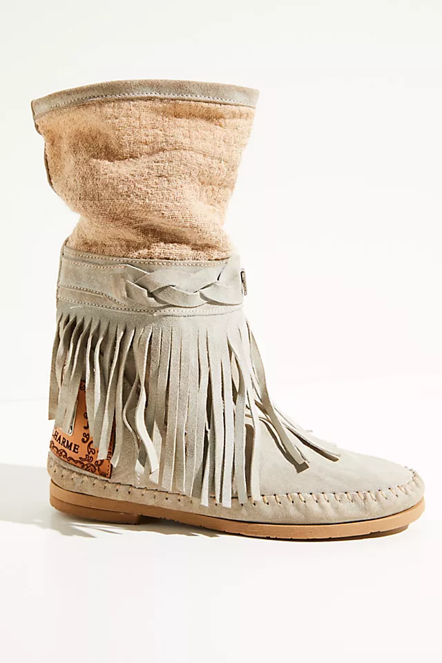 Desert Nights Mocc Boots Bianco