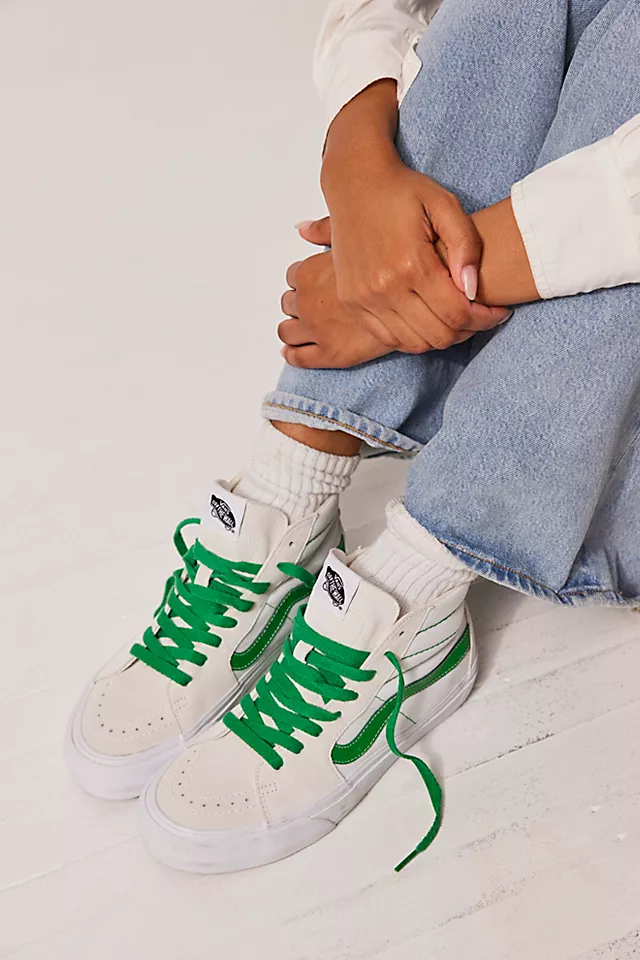 Sk8-hi VR3 Sneakers Pop Green / True White