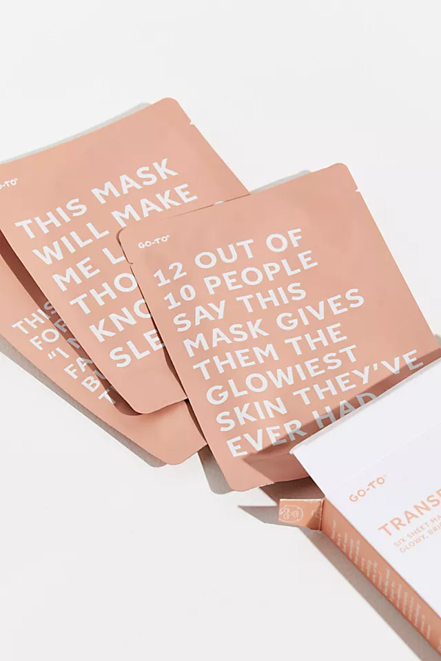 Go-To Skincare Transformazing Mask 6-Pack One