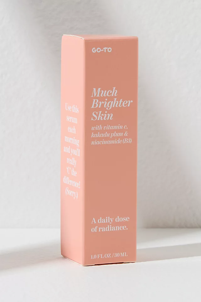 Go-To Skincare Much Brighter Skin Serum One