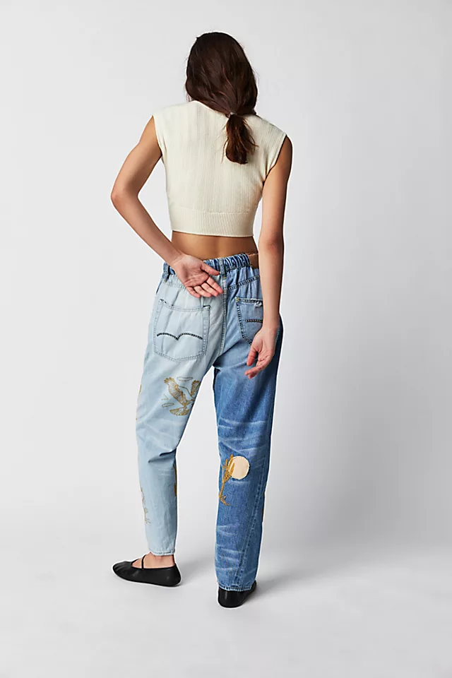 Dr. Collectors Dr. LeeVis Embroidered Jeans