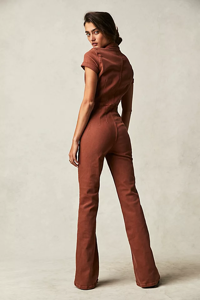 Jayde Flare Jumpsuit Mesa
