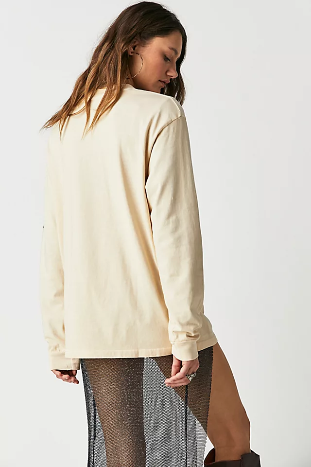 Fleetwood Mac Dove Oversized Long Sleeve Sand