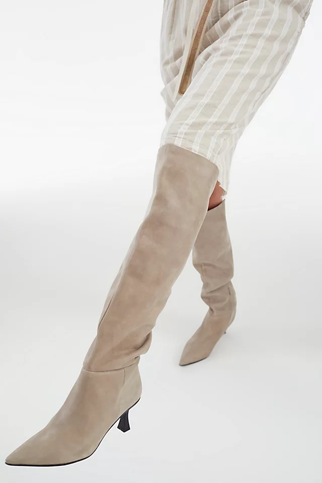 Rocky Slouch Boots Nickel
