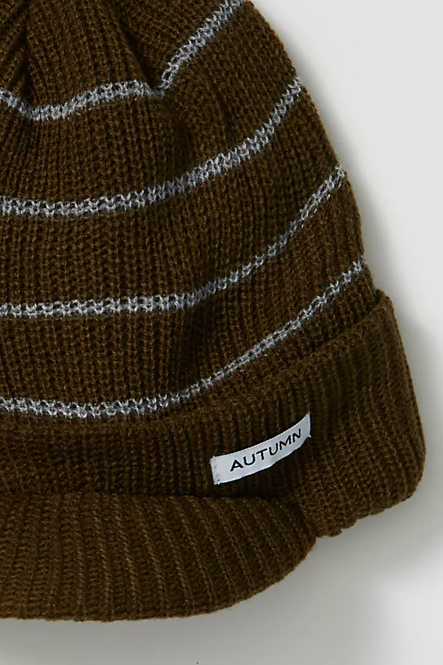 Autumn Visor Beanie Army