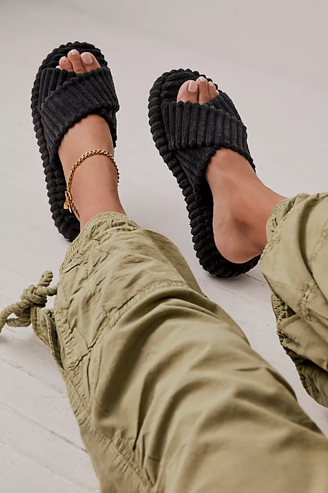 Two Days In Ibiza Sandals Black