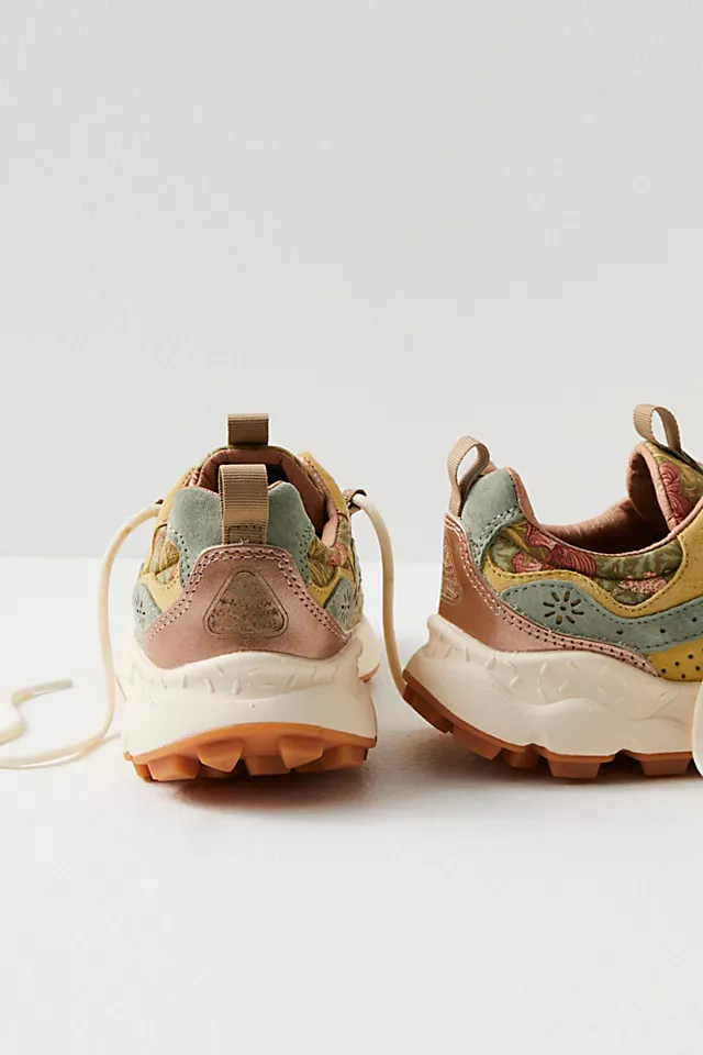 Printed Amelia Sneakers Khaki Beige