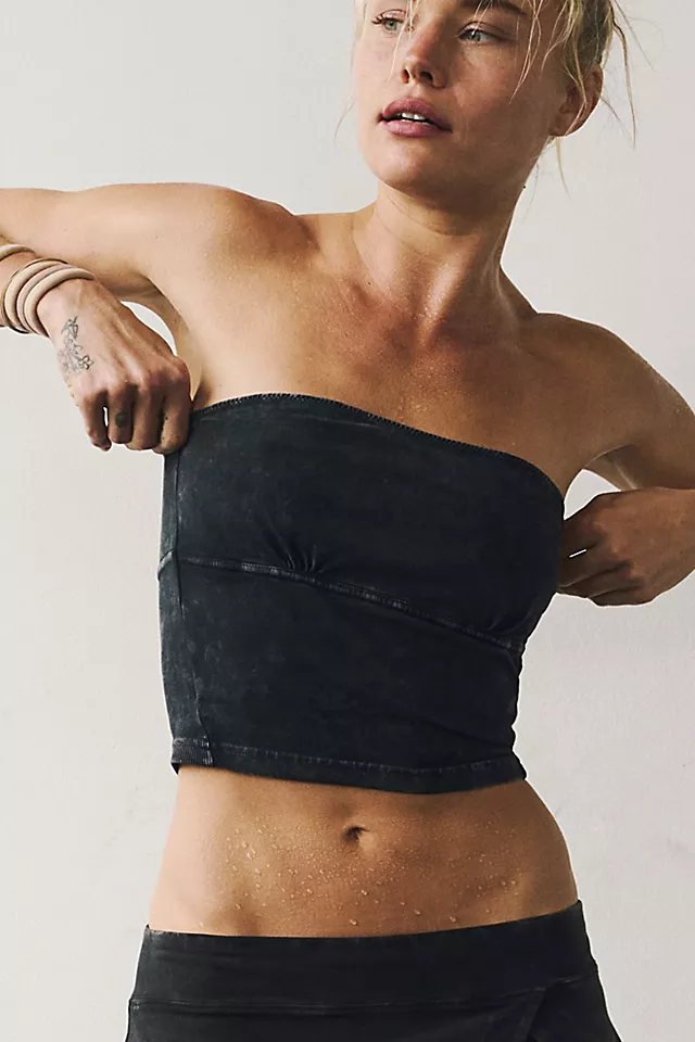 Hot Shot Tube Top Black