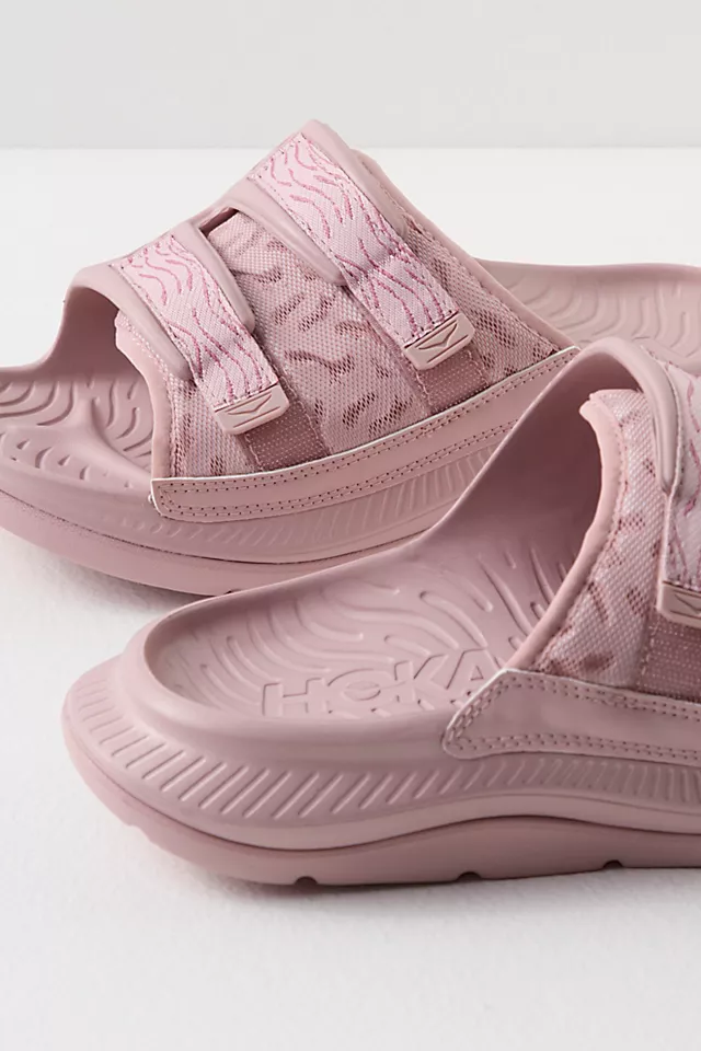 Ora Luxe Recovery Slides Pale Mauve / Wistful Mauve