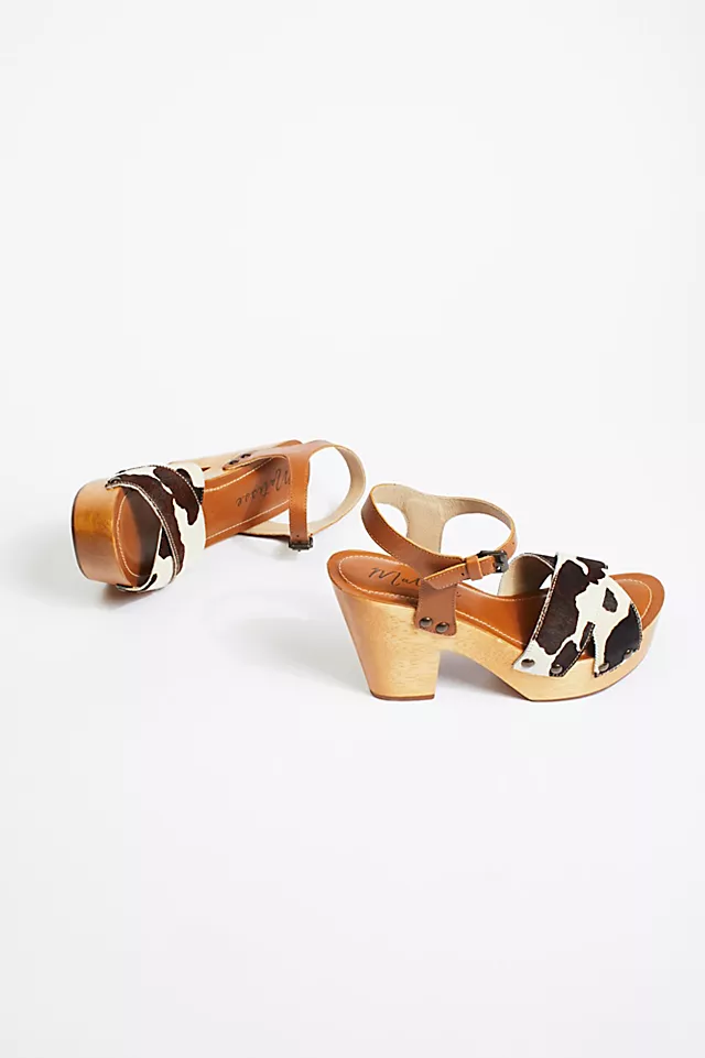 Jackie Clog Tan / cow