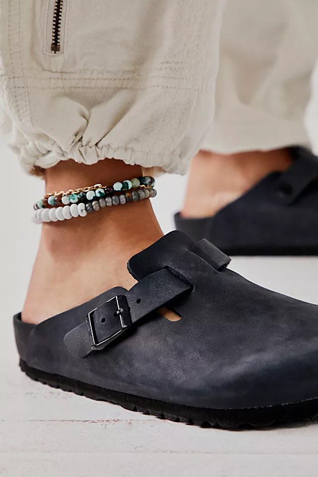 Boston Exquisite Birkenstock Black Leather