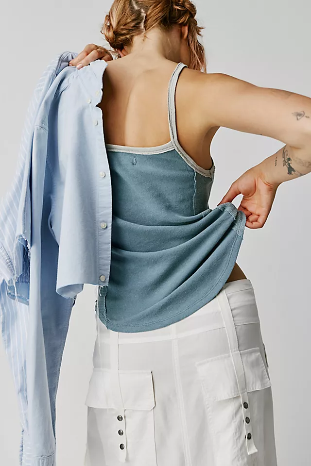 We The Free Heart Player Tank Coastal