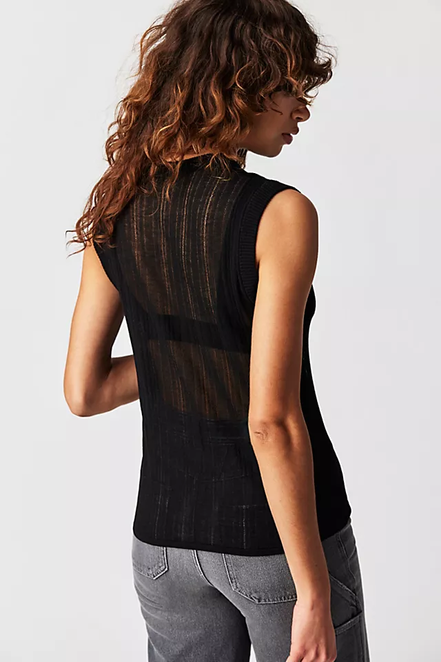 Mela Oversized Vest Night