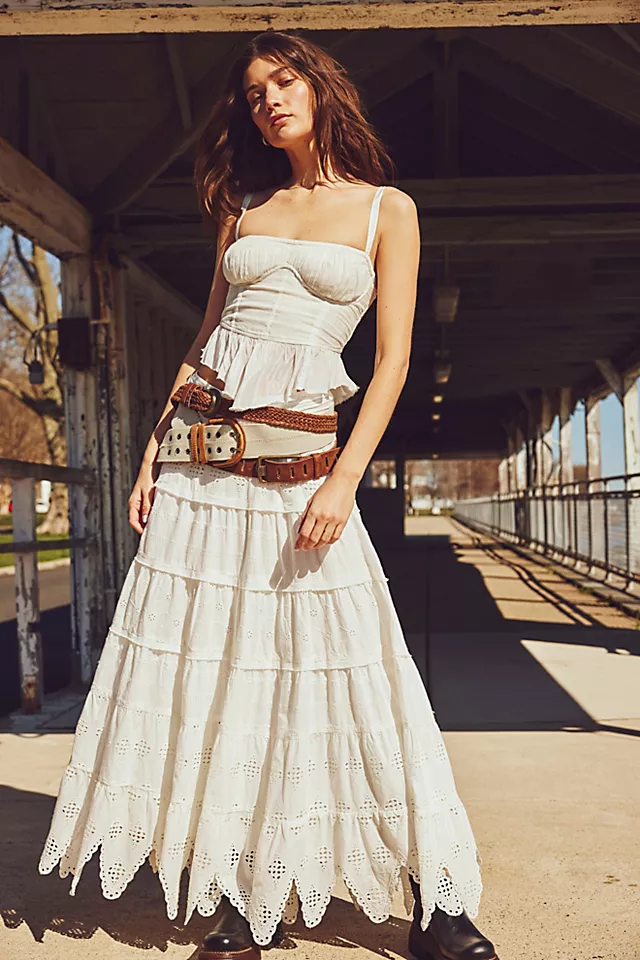 Prairie Skirt Ivory