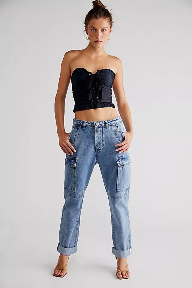 OneTeaspoon Cargo Motion Jeans Berlin Blue