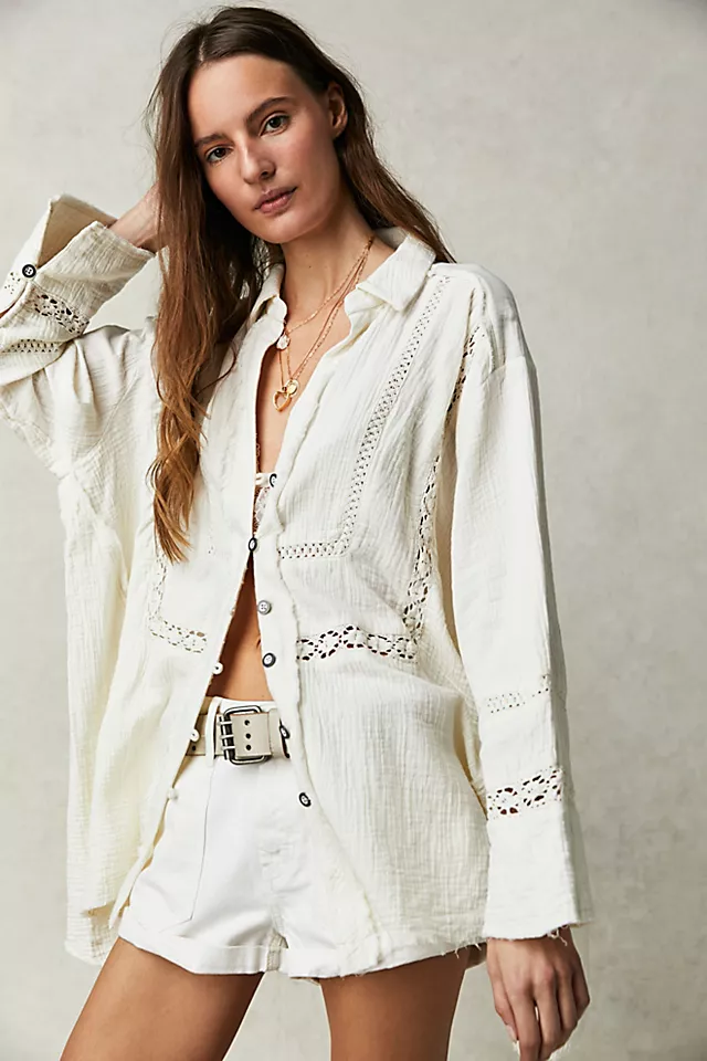 Ranch Wash Shirt White