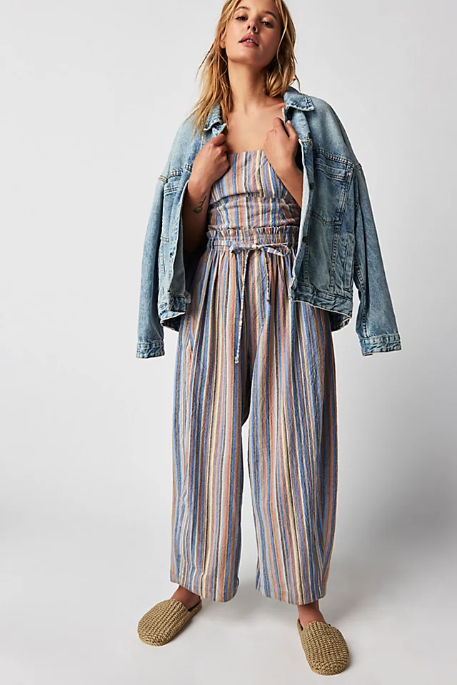 Roaming Shores One-Piece Blue Combo