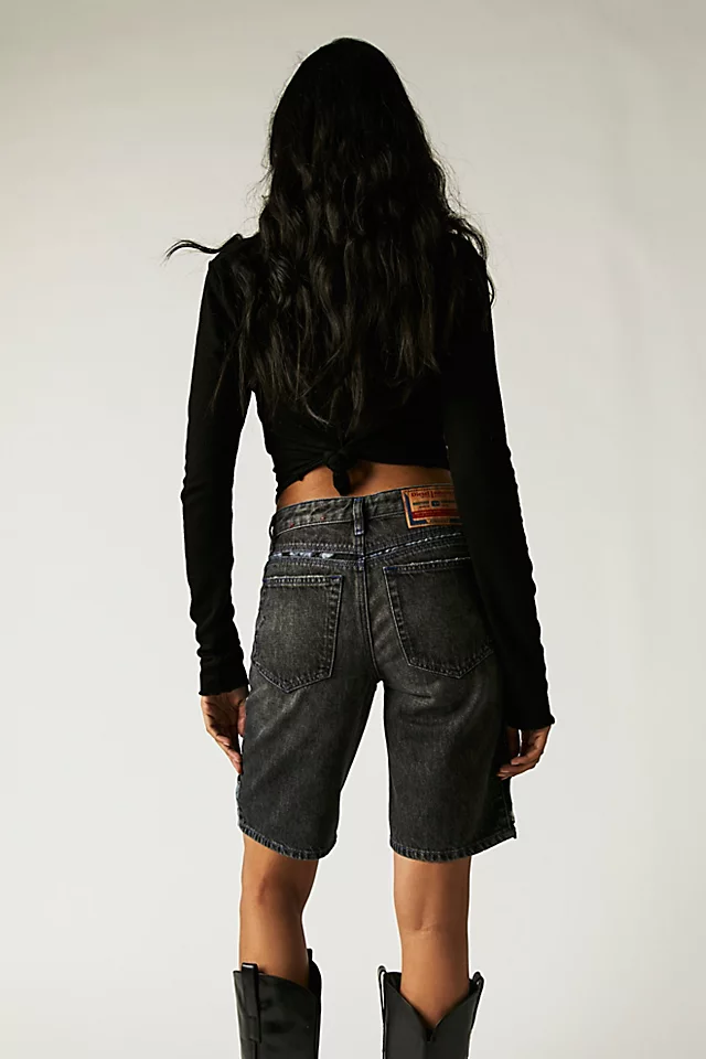 Diesel Ginny-FSB1 Shorts Black