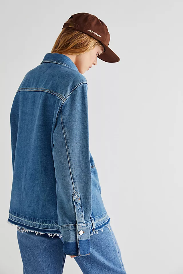 Scotch & Soda Washed Denim Shirt Indigo