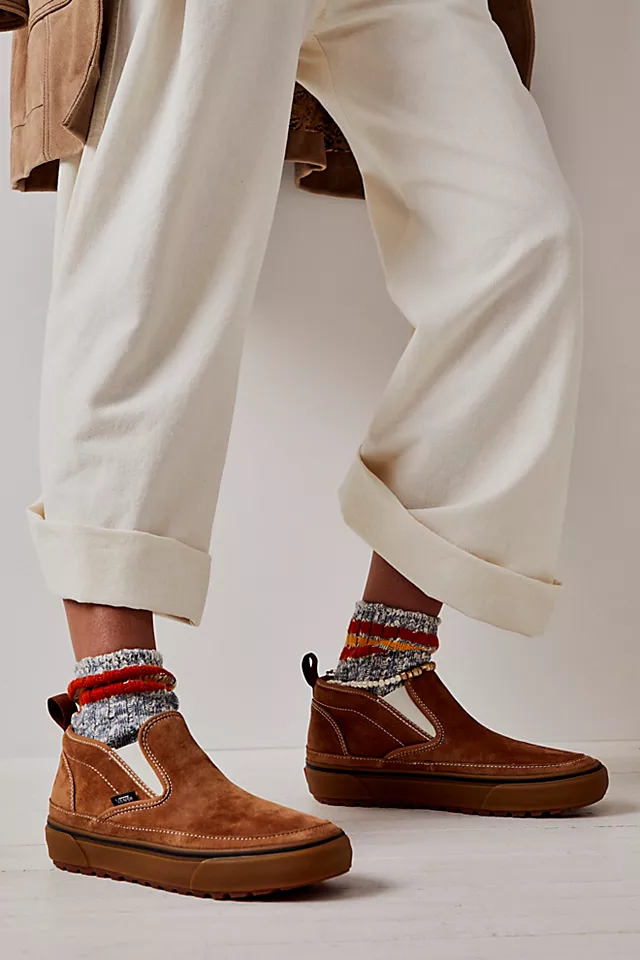 Vans Slip-On Mid MTE-1 Sneakers Chipmunk / Gum / Suede