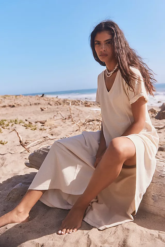 Meadow Tee Dress Au Lait