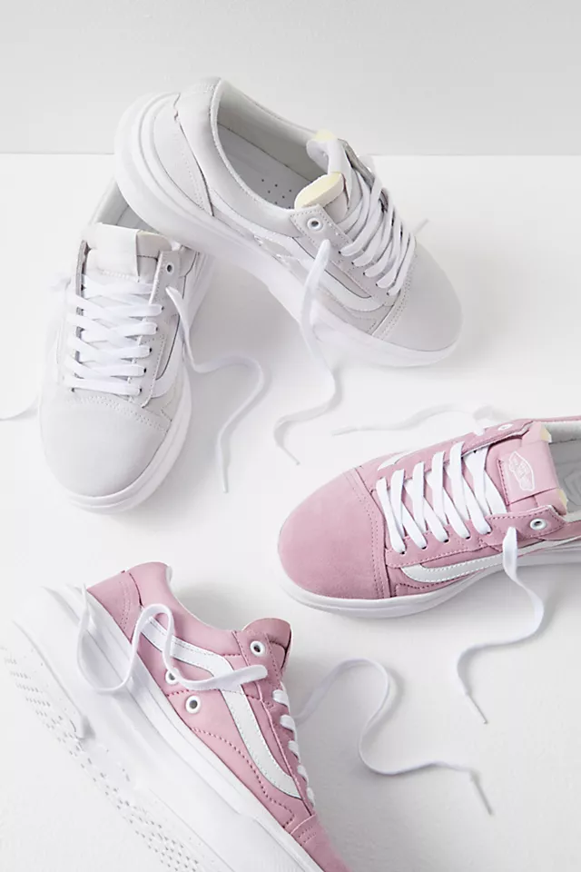 ComfyCush Old Skool Overt Sneakers Light Grey / White