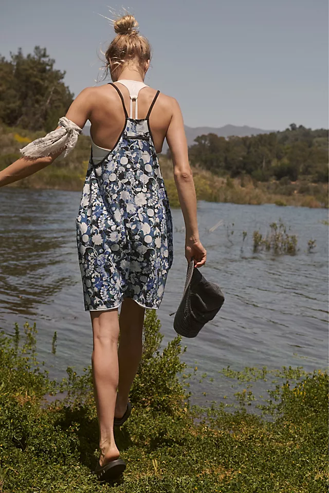 Printed Hot Shot Romper Forest Floral Combo