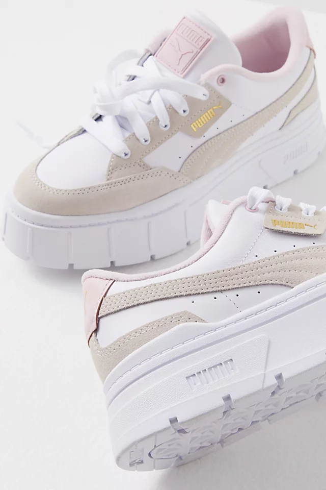 Mayze Stack Sneakers Puma White / Chalk Pink