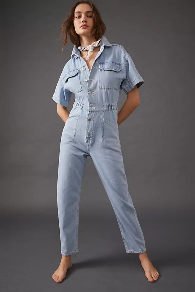 Marci Coverall Clear Skies