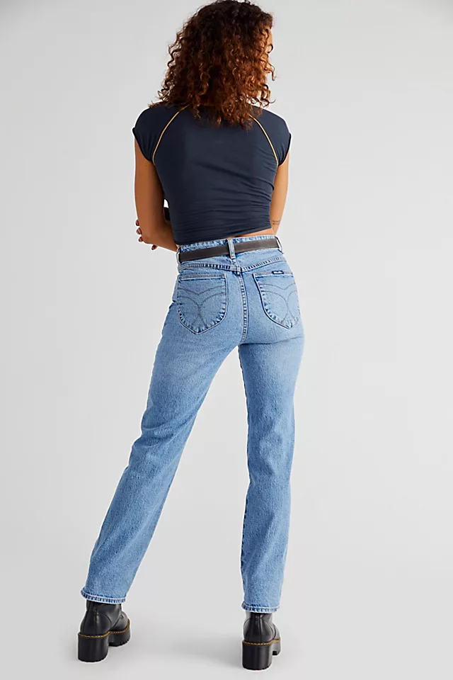 Rolla's Original Straight Jean Brad Blue