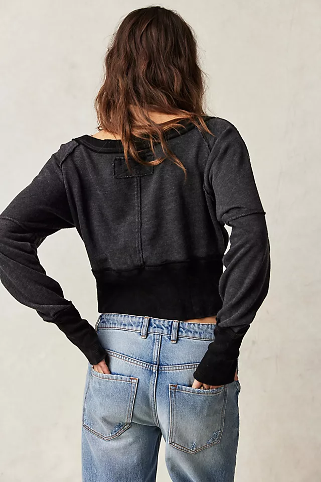 We The Free Last Minute Pullover Black