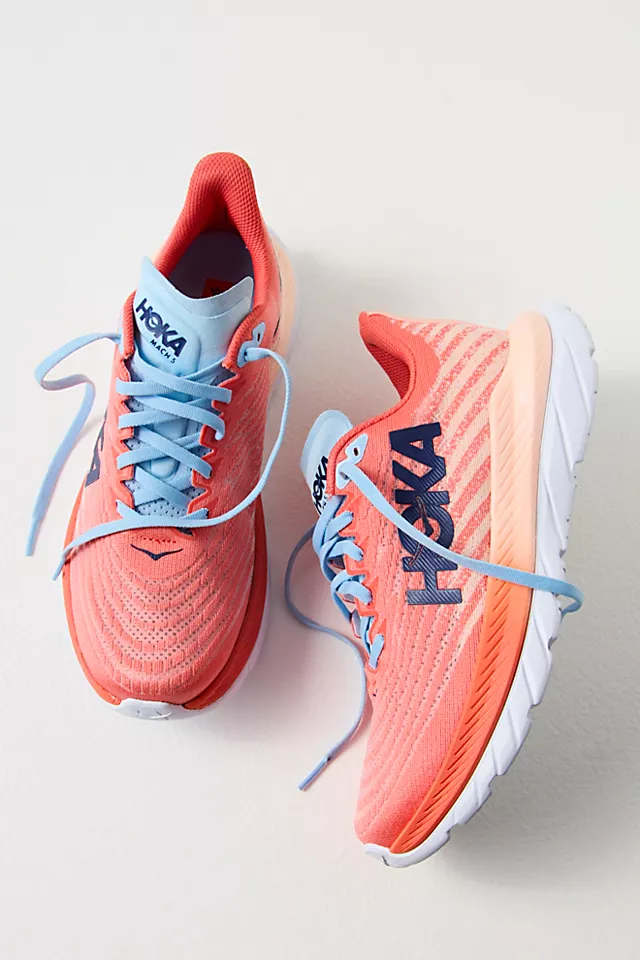 Hoka Mach 5 Sneakers Camellia / Peach Parfait