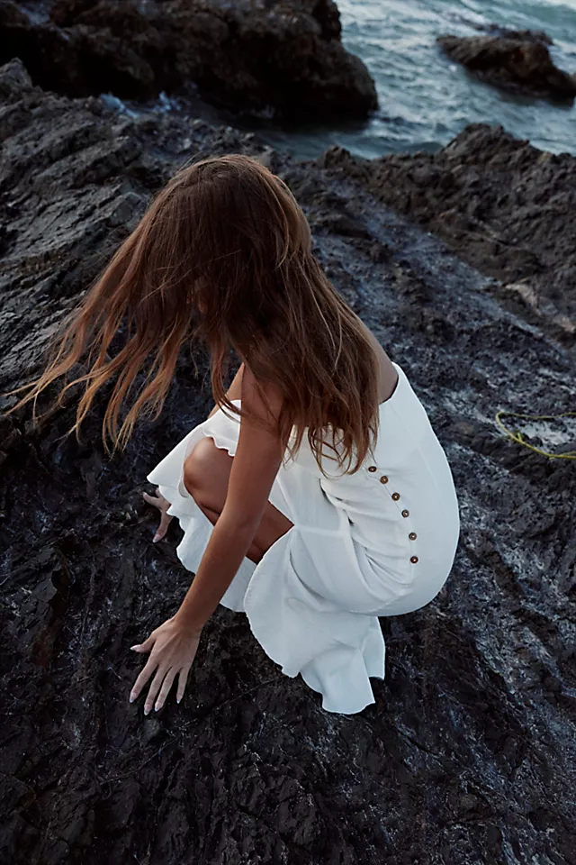 Made Me Blush Midi Ivory