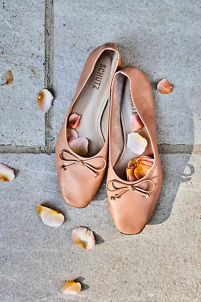 Arissa Flats Honey Beige