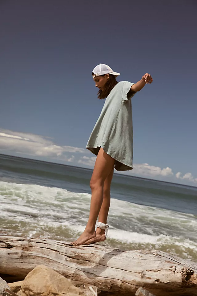 Leg Day Tee Vintage Green