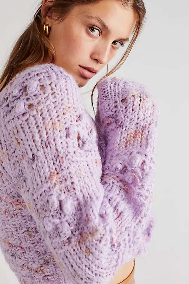 Sunset Cloud Pullover Violet Glow Combo