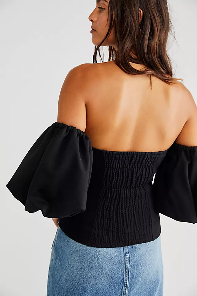 Ever After Top Black