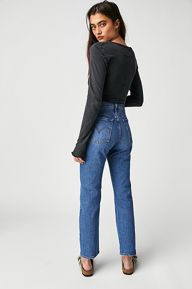 Levi's Wedgie Straight Jeans Jive Sound