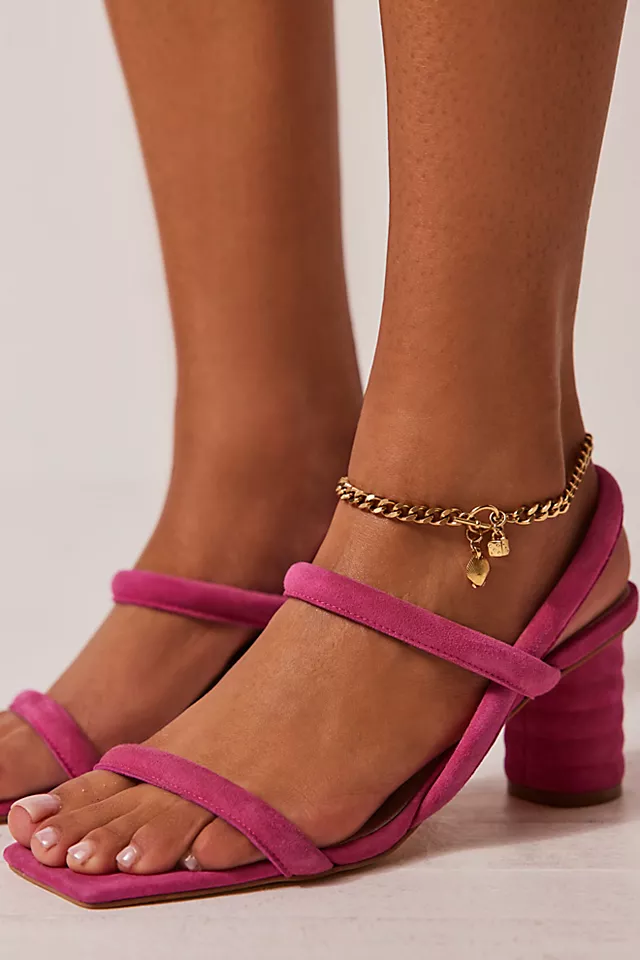 Kifton Heels Fuchsia Suede