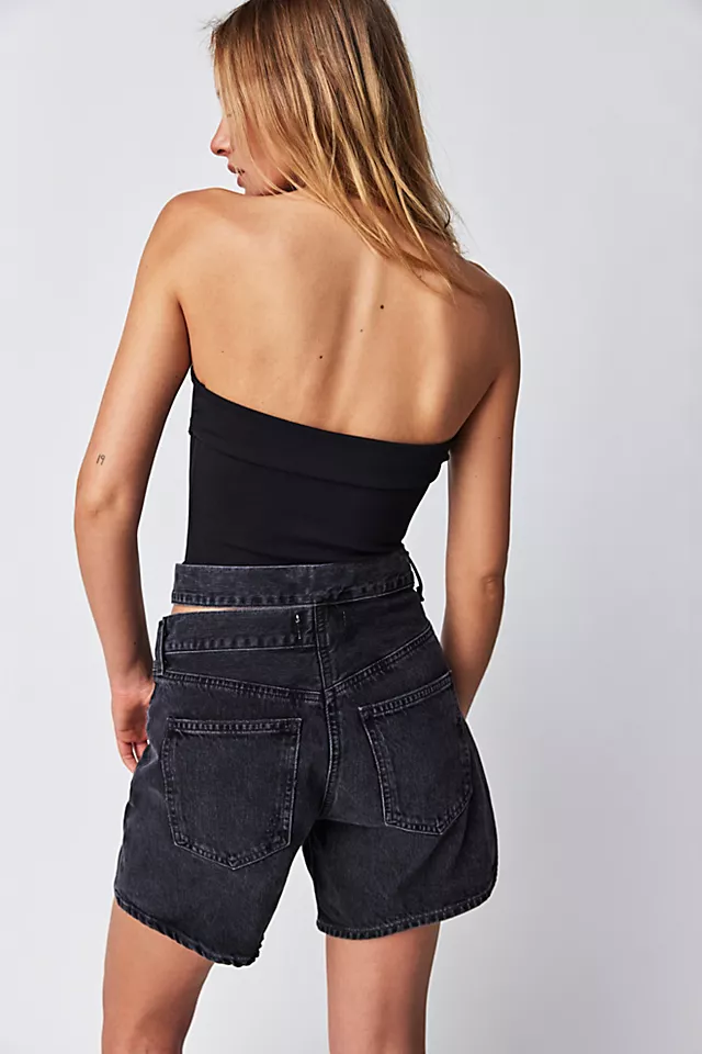 AGOLDE Broken Waistband Shorts Course