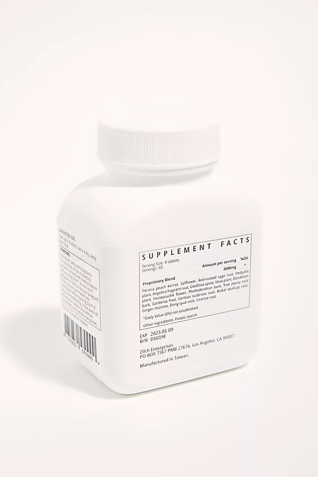 Zilch Clear Skin Formula Acne Pills