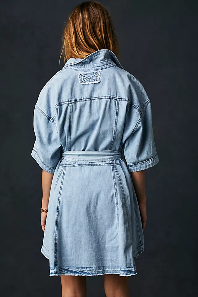 Jenny Denim Tunic Light Indigo Combo